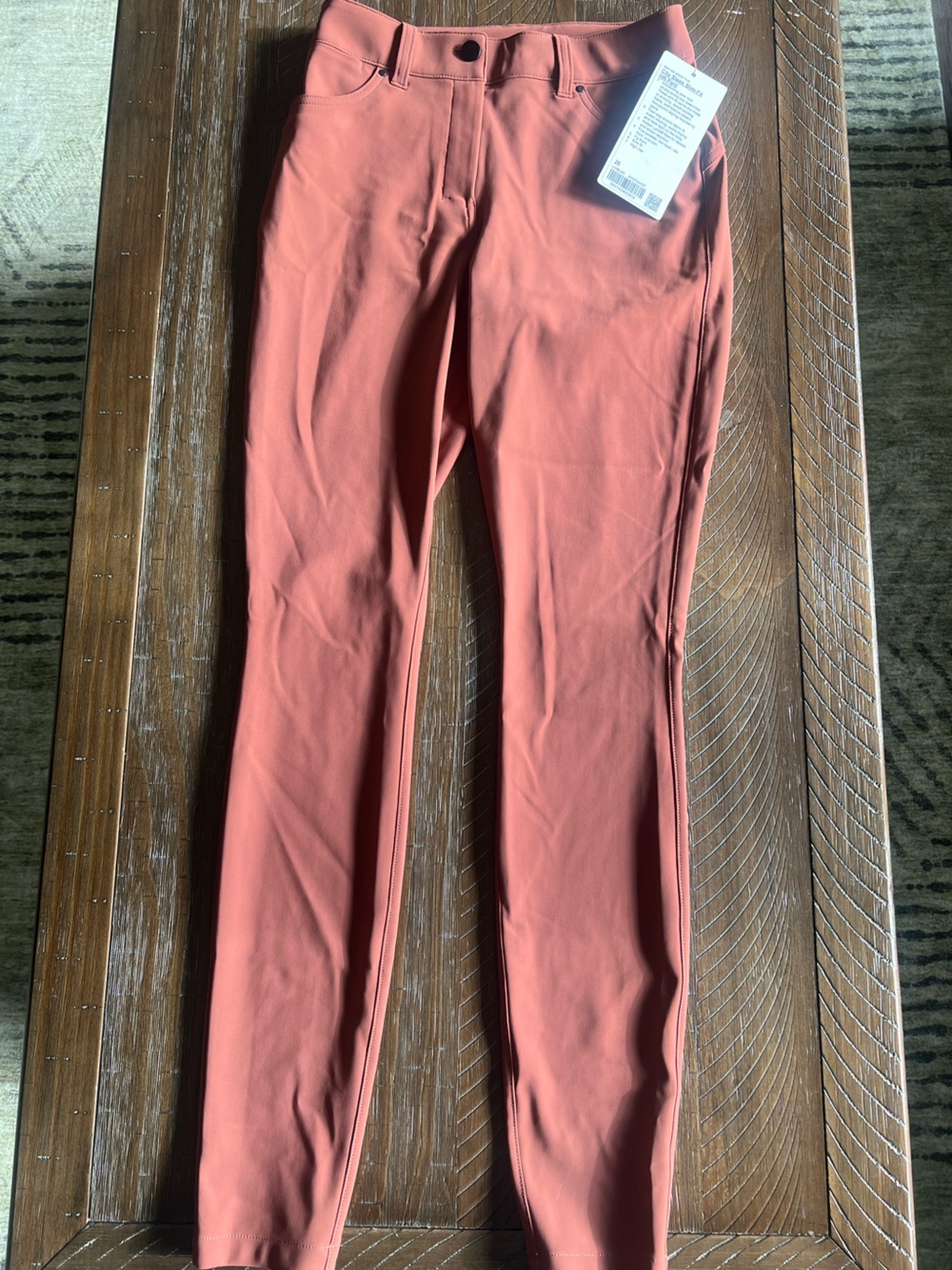Lululemon City Sleek Slim Fit HR Pant NWT size 26 ANC/Coper Color (not pink)